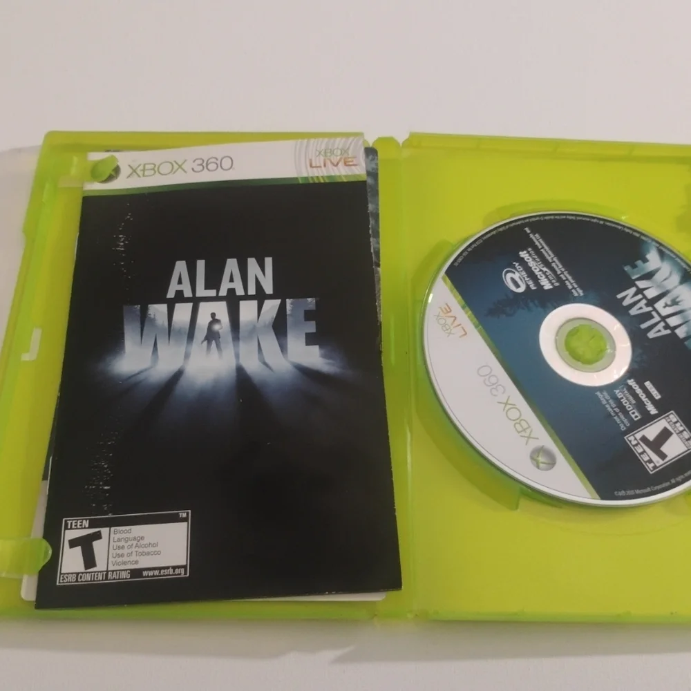 Microsoft Xbox 360 Alan Wake - Green Case